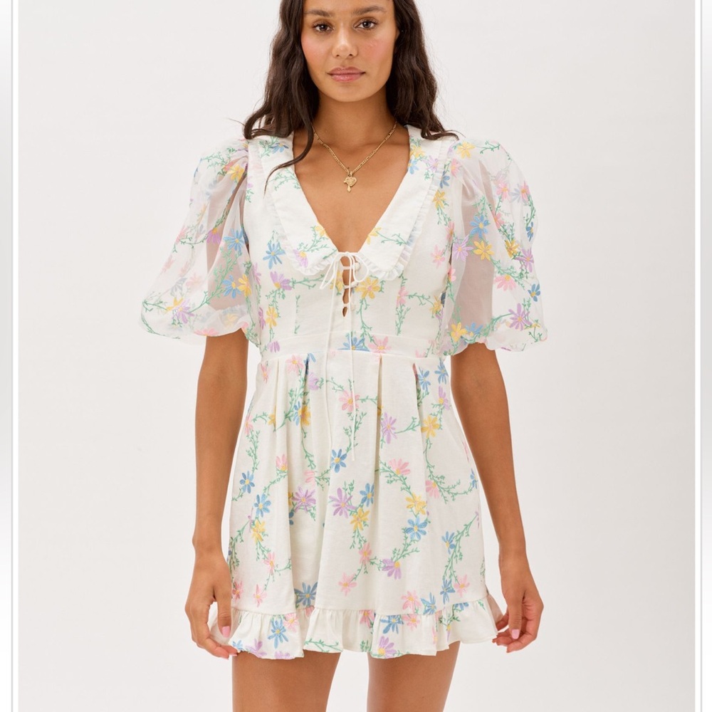 For Love and Lemons Marjorie Mini Dress XS NWT